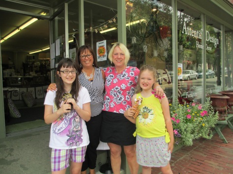 My daughters with Kathi and Deb in Amesbury, MA