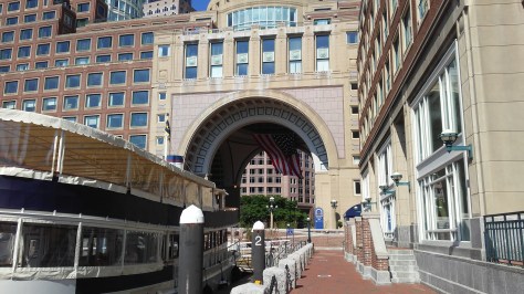 Arch at Rowes Wharf, Boston
