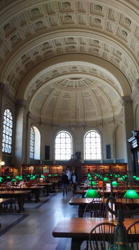 Bates Hall in Boston Public Library